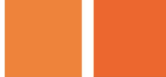 новый оттенок оранжевого цвета в фирменном стиле СофтФил